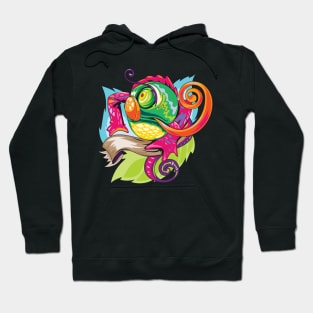 Funky Chameleon Hoodie